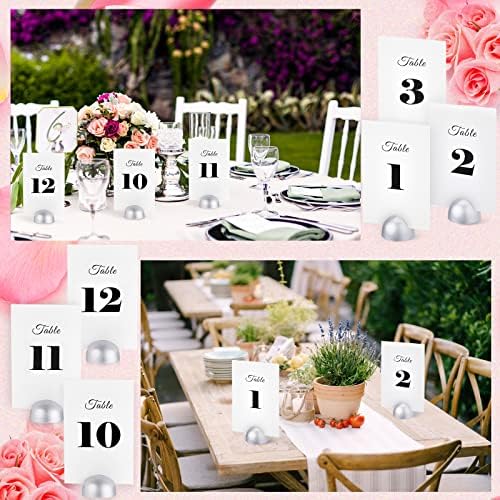 20 komada Tabela broj kartice Okrugli sto broj stoji moderni Kurzivni stol Broj 1-20 za vjenčanje