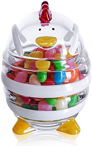 Diamond Star dekorativna Jar Candy Dish mala staklena tegla sa poklopcem Candy Buffet Jar