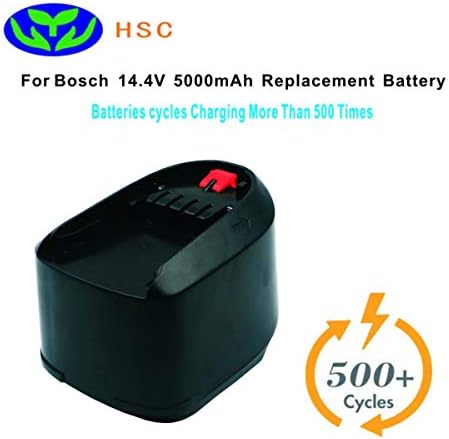 5000mAh 18650 Case baterije BOS14.4C Li-Ion baterija 14.4V Zamjena za Bosch 14.4V baterija 2607335038