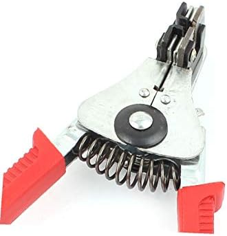 X-dree Crvena plastična hvata 0,5 mm 1,2 mm Automatski alat za rezač žice (Herramienta de Cortadora Peacables Automática de plástico de 0,5 mm 1,2 mm de agarre de plástico rojo