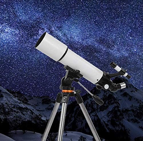 Teleskop, 80 mm otvor blende 500mm Fokusna dužina visokog razlučivosti astronomski refromni teleskop s podesivim stativom, profesionalnim zvjezdanim nebo teleskopom za djecu početnike odraslih