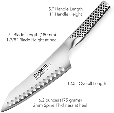 Globalni set noža sa azijskim kuharskim noževima, noževima za pripremu i čišćenje-nehrđajući čelik, 3