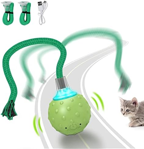 Saolife Interaktivne Igračke Za Mačke Lopta Super Pogon Električna Igračka Za Mačke Automatsko Kotrljanje