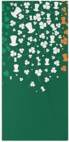 St Patricks Dan Irska zastava ručnici za ruke lica za pranje karoserije mekane krpe s slatkim tiskanim