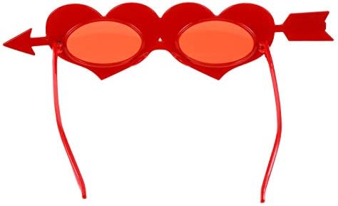 Bestoyard Fromnelene sunčane naočale zaljubljene sunčane naočale Crvene naočale za valentinove stranke Love Heart