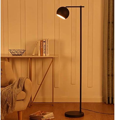 Neohy podne žarulje, stojeća lampica naglasak na sredini veka visoki polni lampica sa osvetljava čitanje sa visećim lampom Shade Antikni mesinga