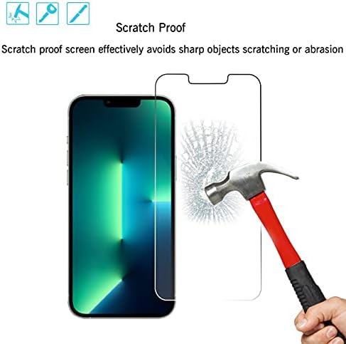 Ailun Glass zaštitnik ekrana za iPhone 14 Plus / iPhone 13 Pro Max [ekran od 6,7 inča], kaljeno