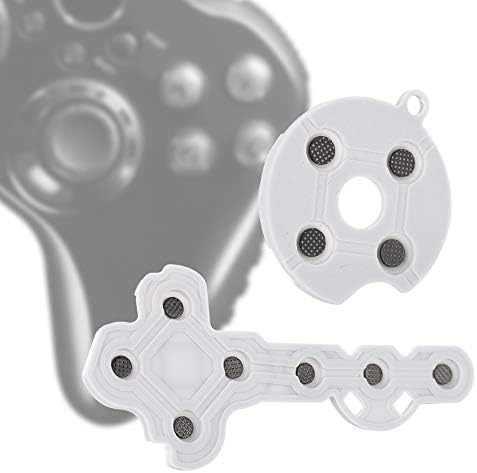 Fastuu Provodeća guma, udobne Grip Gamepad dijelovi 10pcs Jednostavno za instalaciju za Xbox 360 Gamepad