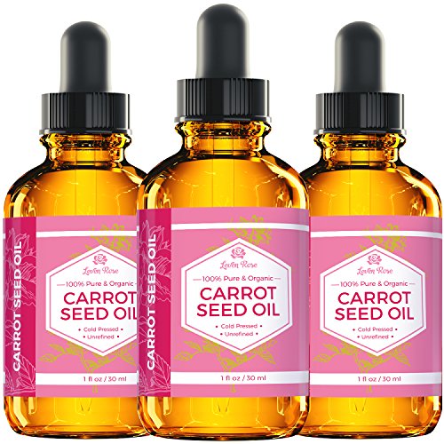 Leven Rose Carrot ulje za sjeme čista nerafinirana hladno prešana hidratantna krema za kožu i nokte za kosu