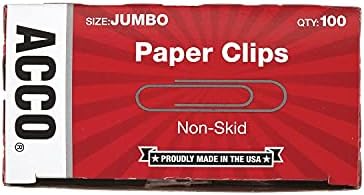 ACC72585 - Acco Nonskid Economy Papir Clips
