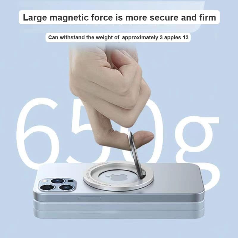 Magnetni držač prstena za telefon za MagSafe držač Postolja za prsten sa magnetnim prstenom, držač magnetnog prstena, kompatibilan sa iPhoneom 14 Plus 13 12, Pro, Pro Max, Mini, Mag sigurna dodatna oprema