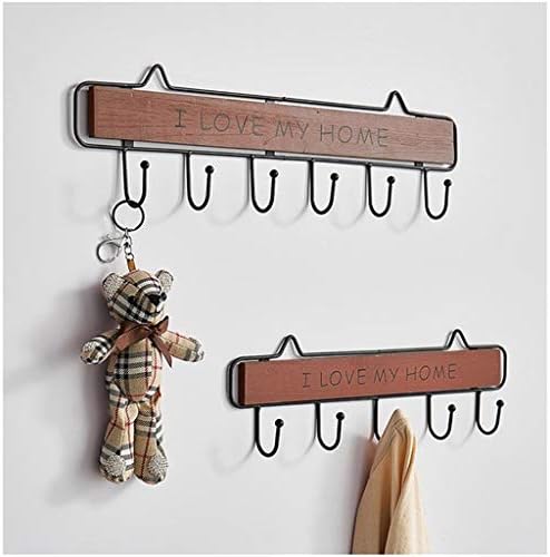 PDGJG Nordijski dekorativni zidni stalak za odlaganje Kućni dekor zidna polica drvena držač za ključeve