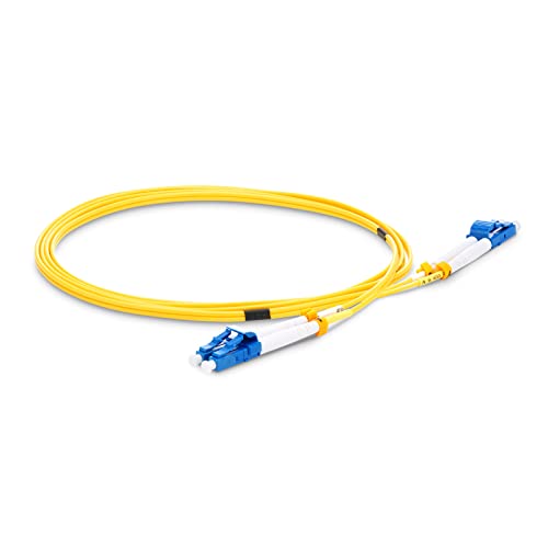 5m OS2 LC do LC vlakna za patch kabel, jedno režim dupleks, 9 / 125um optički kabel za SMF SFP primopredajnice, računalne vlaknastih mreža i opremu za ispitne vlakne, 16,4ft