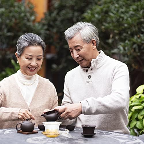 CryAMYAMI Crystal Gaiwan Kineski japansko staklo Gaiwan Tradicionalni čaj sastoji se od šalice i
