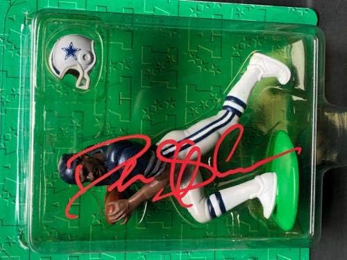 Brusilice iz Deion-a potpisali su fudbalsku postavku Dallas Cowboys PSA 8A58356 - autogramirane nfl figurice