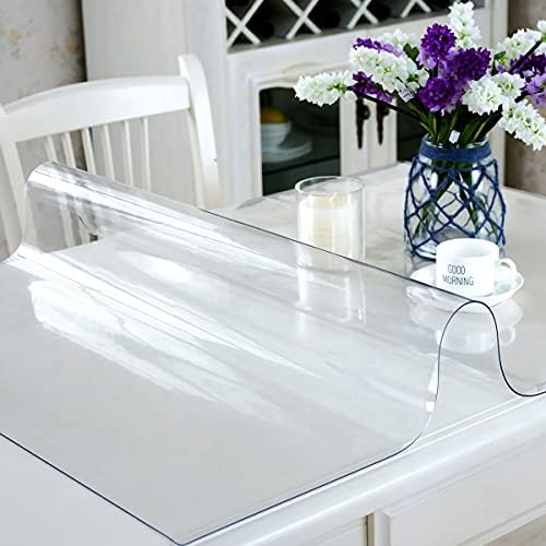 Royhom čisti zaštitnik stola, 2 mm debljine 48 x 24 inča zaštitnik poklopca stola, čist desk prostirki,