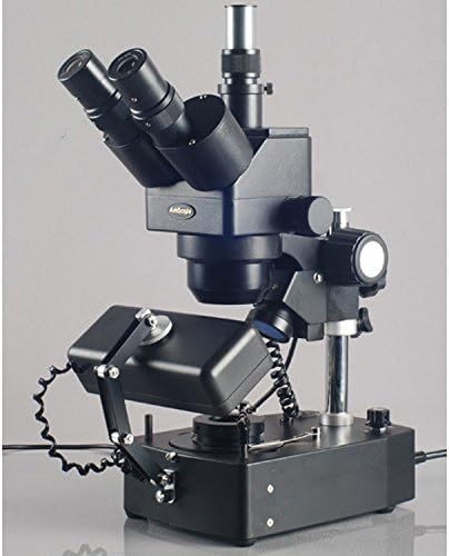 Amscope SH-2ty-SL-DK profesionalni Trinokularni Stereo Zoom mikroskop, okulari WF10x i WF15x,