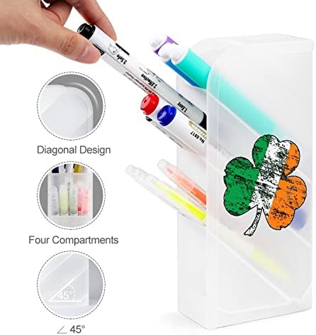 Irski Shamrock Pen Holder olovka Organizator Storage četkica za šminkanje Cup Art Supplies za