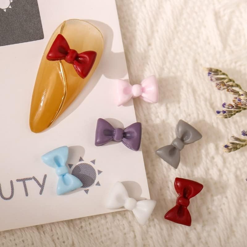 50kom luk za nokte Mini mali trodimenzionalni japanski Retro svestrani mat višebojni princeza nakit za