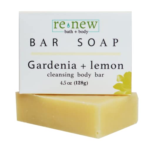 obnovi kupatilo + tijelo prirodni Bar sapun, 5 pakovanje, Gardenia & limun