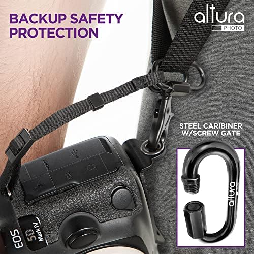 Altura Photo Camera Neck Strap w. Quick Release & Safety Tether - trake za kamere za fotografe-podesivi DSLR