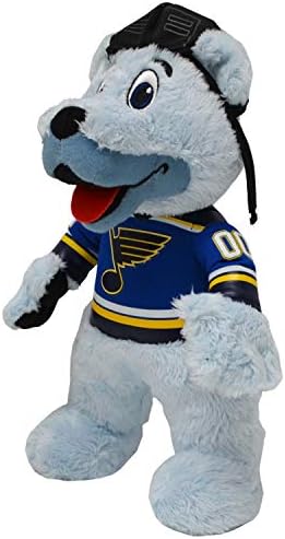 Bljeznica Steures St. Louis Blues Louie The Bear 10 Plish figura - maskota za igru ​​ili prikaz