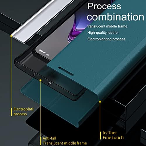 Ysnzaq Magnetic Kickstand Case za OnePlus Nord N200 5G 6.49, Ultra tanka TPU koža otporna na udarce podržava