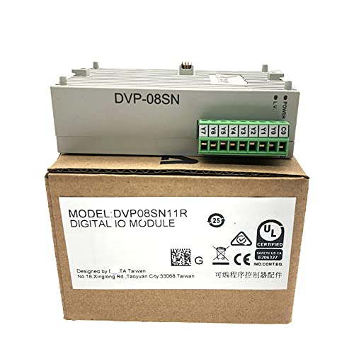 DVP08SN11R Expansion Digital IO modul ulaz 24VDC 1.5W Potpuno testiran novi u okviru 1 godina garancije 1kom