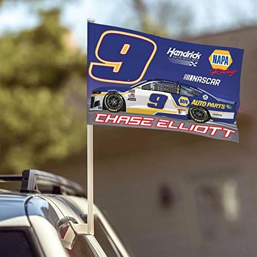 Chase Elliott 9 Patriot Car zastava za zastavu na zastavi Model 12x18 u