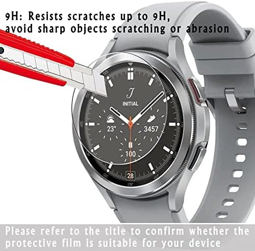 Vaxson 3-pakovanje kaljenog stakla zaštitnika, kompatibilan s liige r18 1.1 SmartWatch Smart Watch 9H