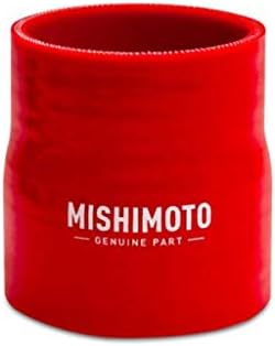 Mishimoto MMCP-27530Rd 2,75 do 3 silikonska tranzicijska spojnica, crvena