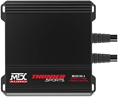 MTX MUD100.4 blato serija 400 vata RMS 4 kanalna klasa D Compact Weather Otporni na otvorenom PowerSports ATV UTV motocikl Sound System STEREO komplet za pojačavanje