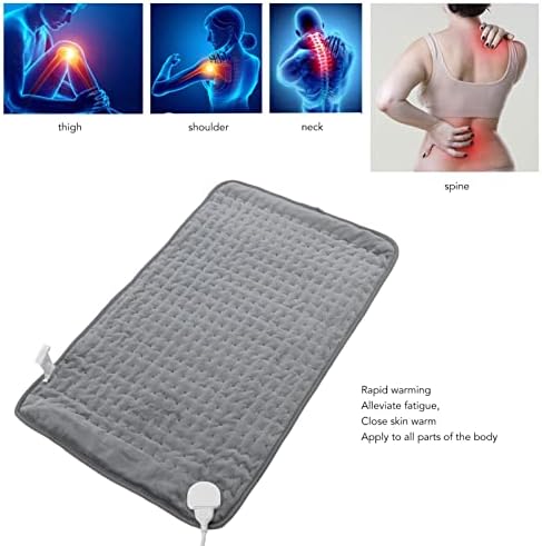 Grijani jastučić, protiv bolova LED svjetlo za brzo grijanje električni jastuk za grijanje 6 Postavke grijanja za leđa
