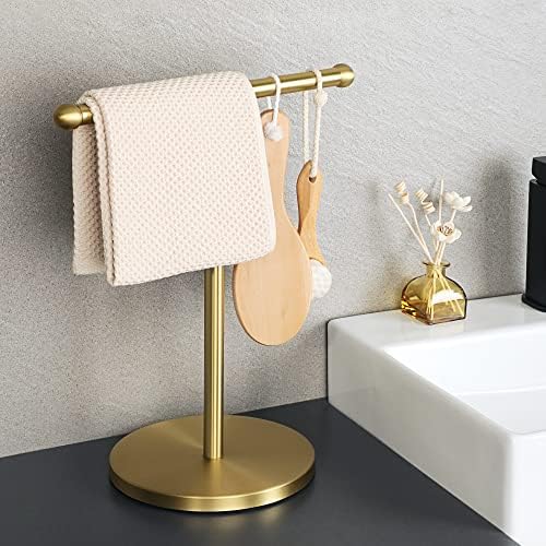 Alise stalak za ručnike T-oblik držač ručnika stalak za ručnike vješalica za ručnike Samostojeći držač trake