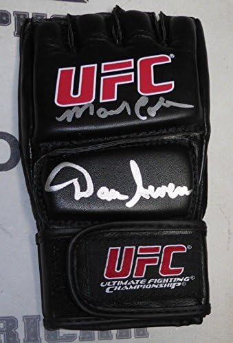 Mark Coleman & amp; Dan Severn potpisan UFC 12 rukavica PSA / DNK COA autogram Hall of Fame - autographed UFC