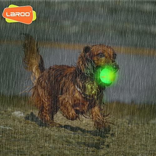 LOLO LED kuglica za pse, igračke pse silicijum užarenu LED kuglu za pse s USB punjivim sjajem u tamnom