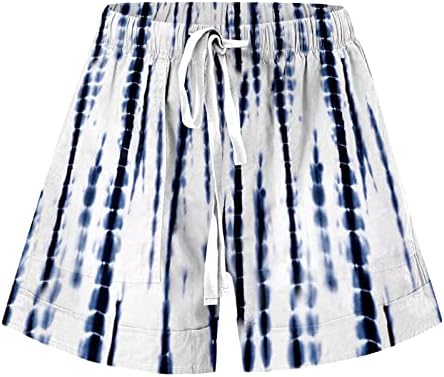 Ljetne kratke hlače za žene Ležeran salon visokih struka udobne kratke hlače Pamuk prozračiva