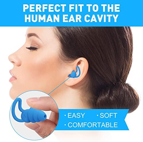 Uši za uši za uklanjanje buke za spavanje, utikači za uši za smanjenje buke - čep za spavanje za višekratnu
