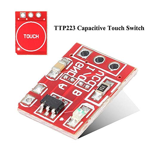 Najbolji 20kom 2.5-5.5 V TTP223 kapacitivni dodirni prekidač modul sa Samozaključavanjem/bez zaključavanja