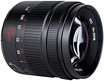 7artisans 55mm F1.4 II Veliki otvor blende Priručnik fokus Micro Camera objektiv za Sony Nex-6R NEX-7 A3000 A5000