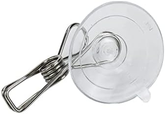 Bisbai isječci za usisni čaše 6pcs Plastični okrugli stezalj za usisavanje za viseći kućni uredski