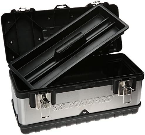 RoadPro SST00715 15 kutija za alat od nehrđajućeg čelika sa uklonjivim ladicom