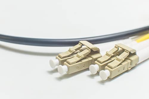 VlaknaCablesDirect - 250m OM2 LC LC FIBER PATCH kabel | Zatvoreni / vanjski 1G dupleks 50/125 LC do LC multimode Jumper 250 metar | Opcije dužine: 0,5m-300m | 1 / 10g upc sfp 1gbase ofnr om2-lc-lc