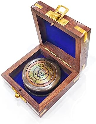 PORTHO Antique Flat Compass za pronalaženje antičkih poklona za njega na rođendansku diplomiranje