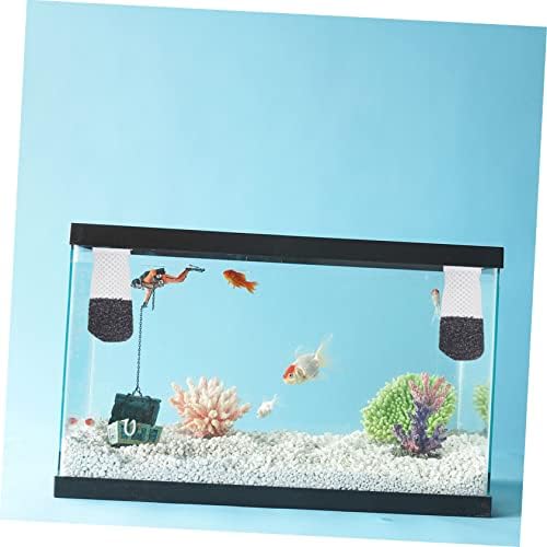 Ipetboom 2kom Filterska torba za akvarijum Filter mali Filter za akvarijum cjedilo za Fine mreže akvarijske