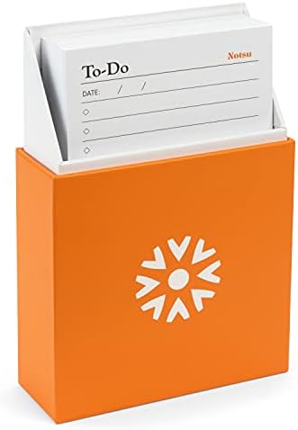 Notsu To-Do List kartica slučaj sa 50 kartice & amp; To-Do List komentar kartice | promišljeno dizajniran