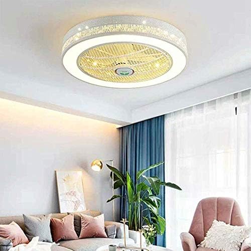 Yangbo LED ventilatorska svjetiljka sa osvjetljenjem luksuznog podesiva moderna spavaća soba s daljinskim