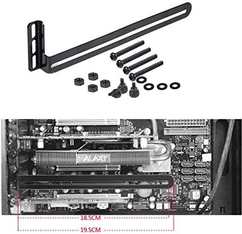 Siyuxinyi PCI slot fan nosač, držač Video kartice, GPU VGA nosač za prilagođene desktop računare,