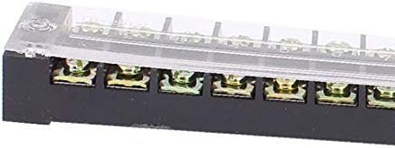 X-DREE 4 kom 600V 25a dvostruki red 12 pozicija pokrivenih vijčanih steznih barijera Tb2512(4 Unidades