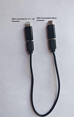 7-u-1 Univerzalni USB komplet za pretvaranje kablova za punjenje sa USB, USB-C, Lightning i Micro konektorima